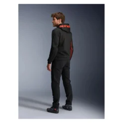 Felpa Alpinestars Chrome Air Sport Black Red Fluo