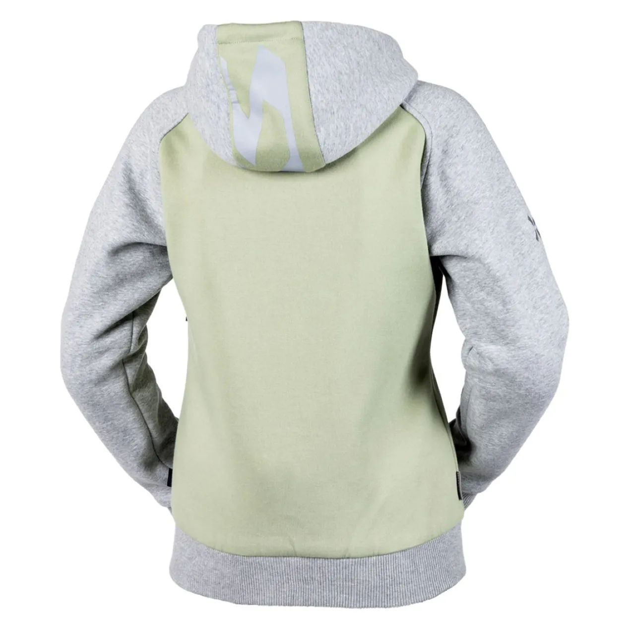 Felpa Tecnica Donna Ixs Rapid 1.0 Verde Chiaro-grigio