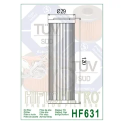 Filtro Olio Hiflo Hf631 Beta Rr Enduro 350 /400/450/520 10-