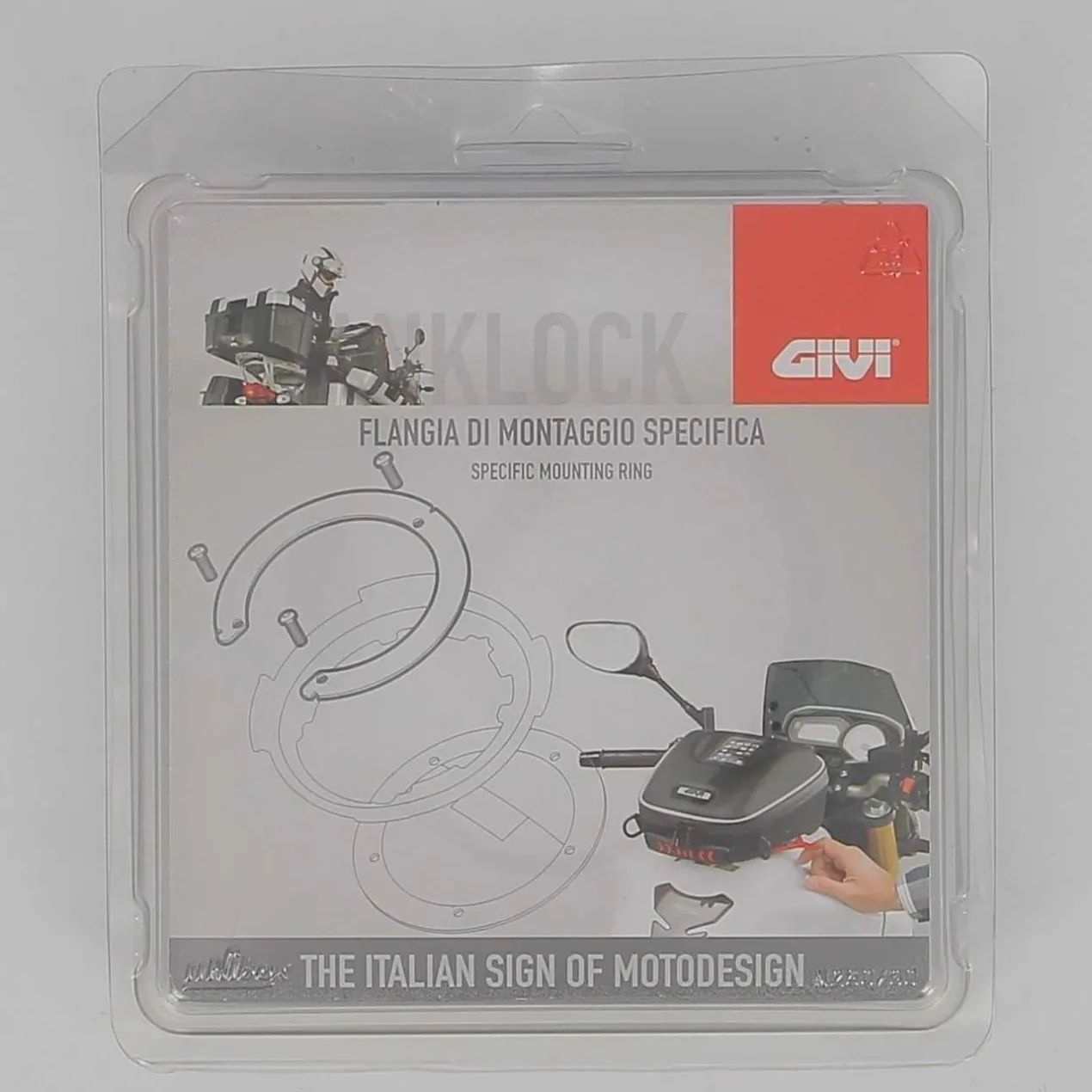 Flangia Givi Spec.x Borsa Serb Tank Lock Suzuki Dl1000 V-strom ''14 Bf18