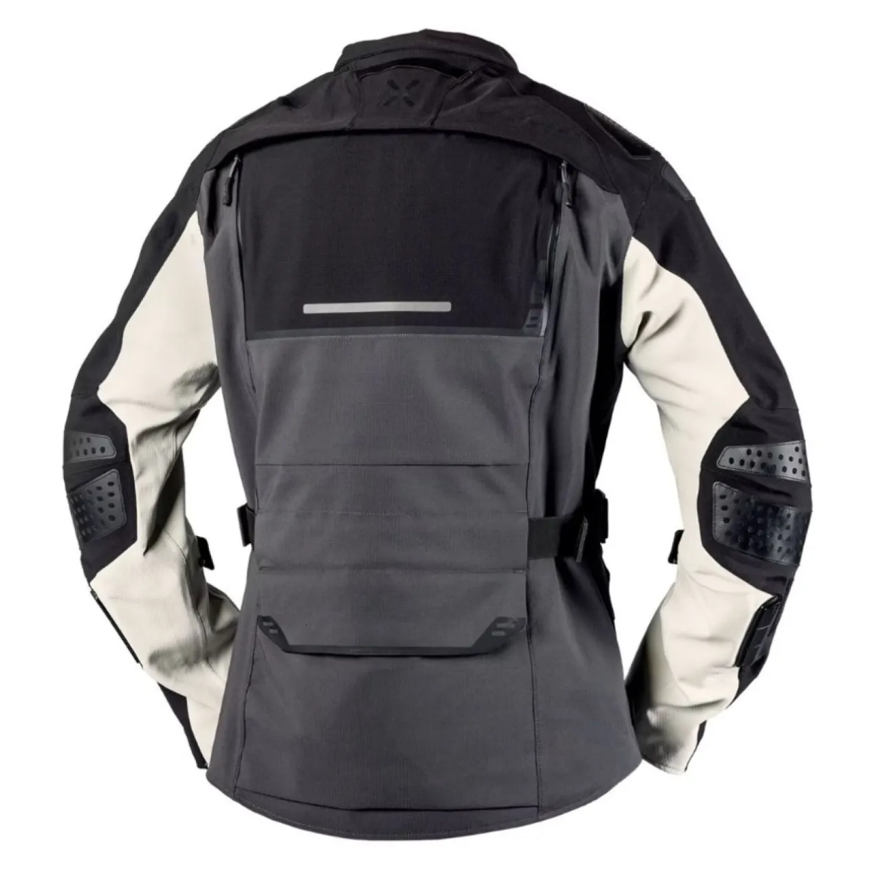 Giacca Con Membrana Laminata Ixs Tourster-stx 2.0 Grigio Scuro-nero-gr