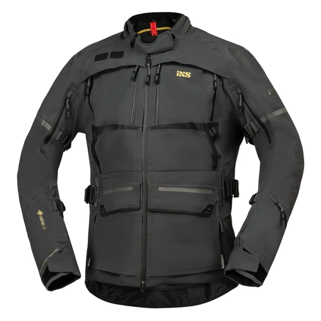 Giacca Con Membrana Laminata Ixs Tourster-gtx 1.0 Grigio Scuro