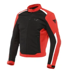 Giacca Da Moto Con D-dry Dainese Hydraflux 2 Black/lava-red