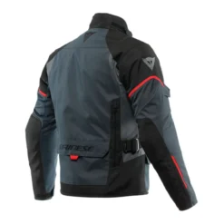 Giacca D-dry Dainese Tempest 3 Ebony/black/lava-red