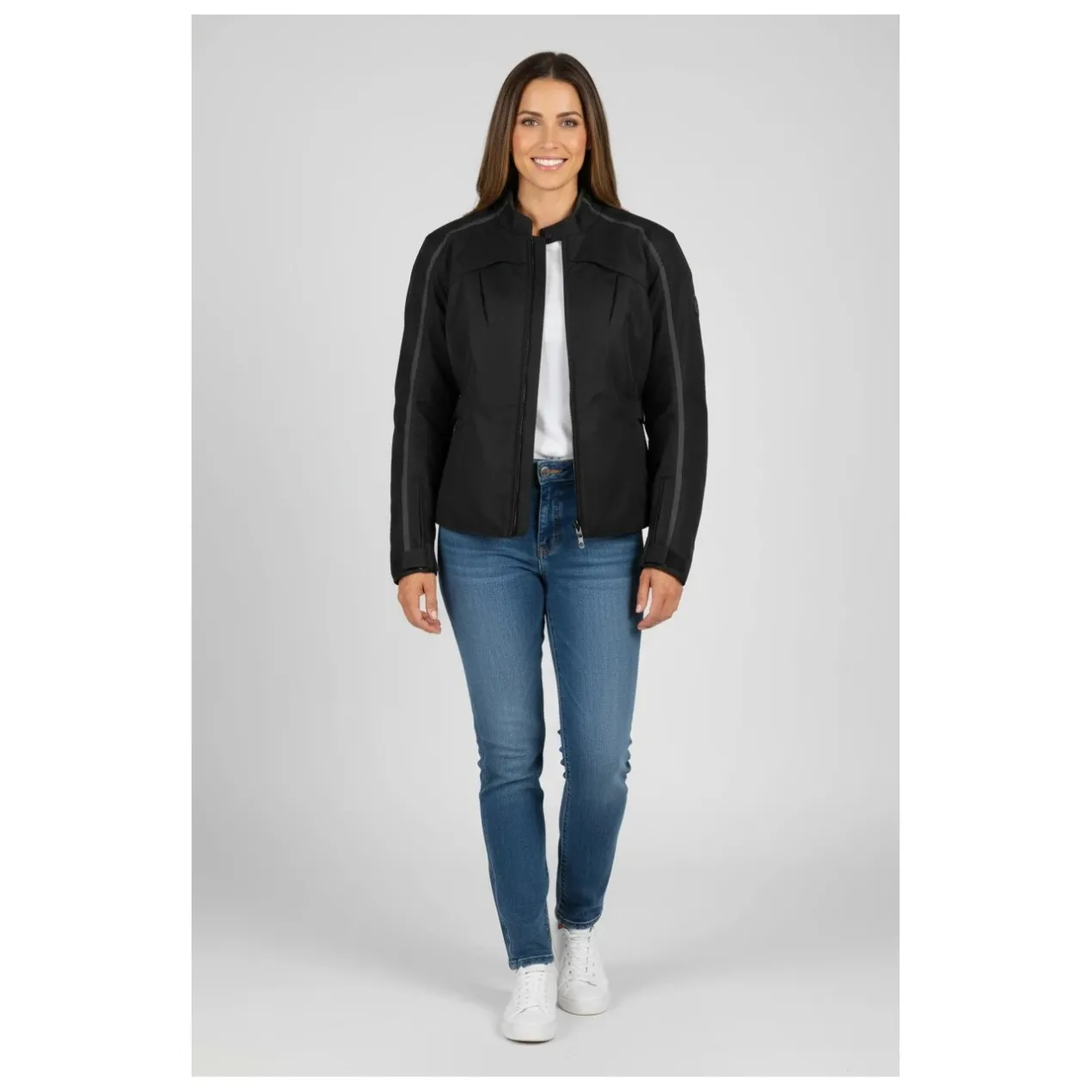 Giacca Donna Con Protezioni Frank Thomas Chloe Nero