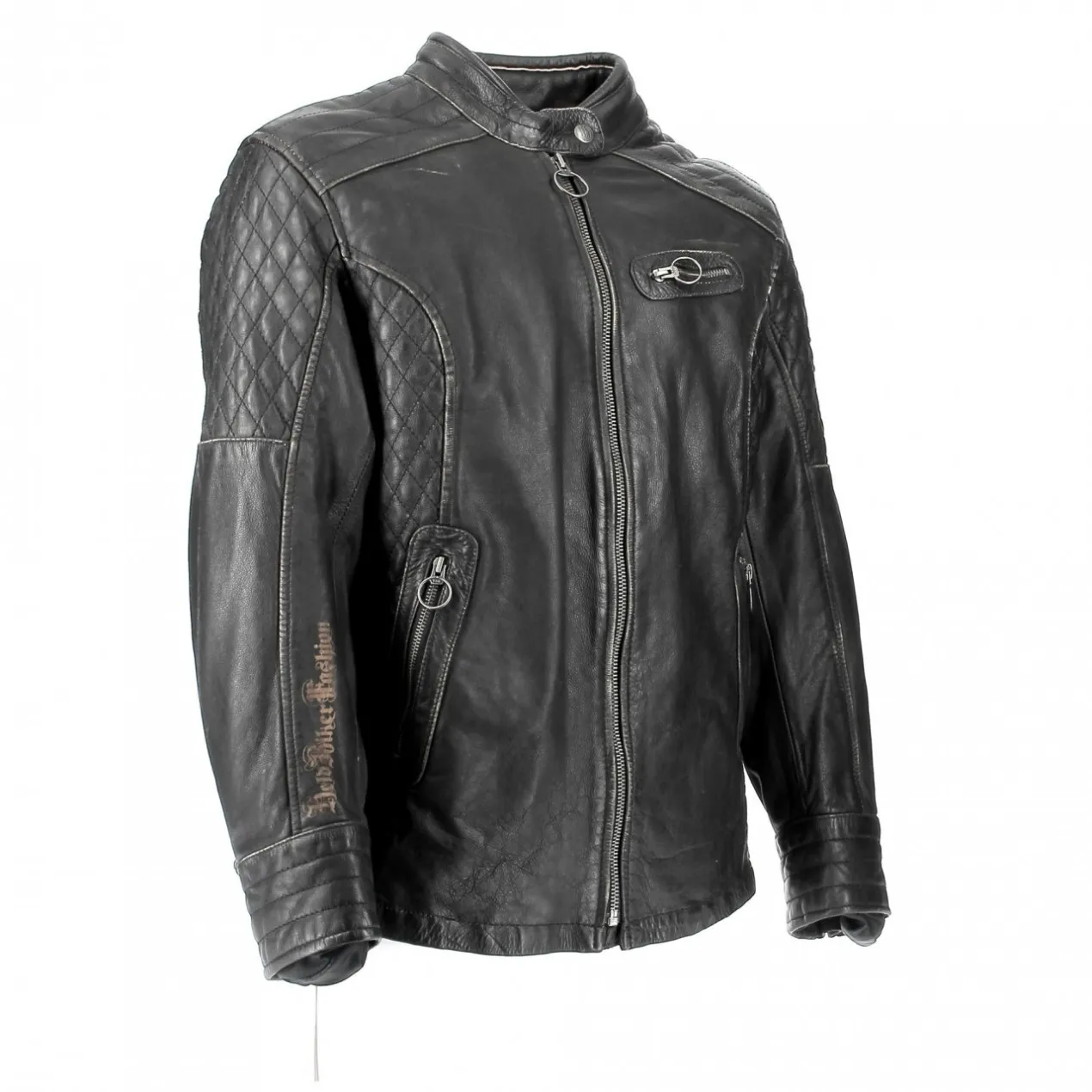 Giacca Donna In Morbida Pelle Held Asphalt Queen Nero