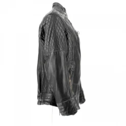 Giacca Donna In Morbida Pelle Held Asphalt Queen Nero