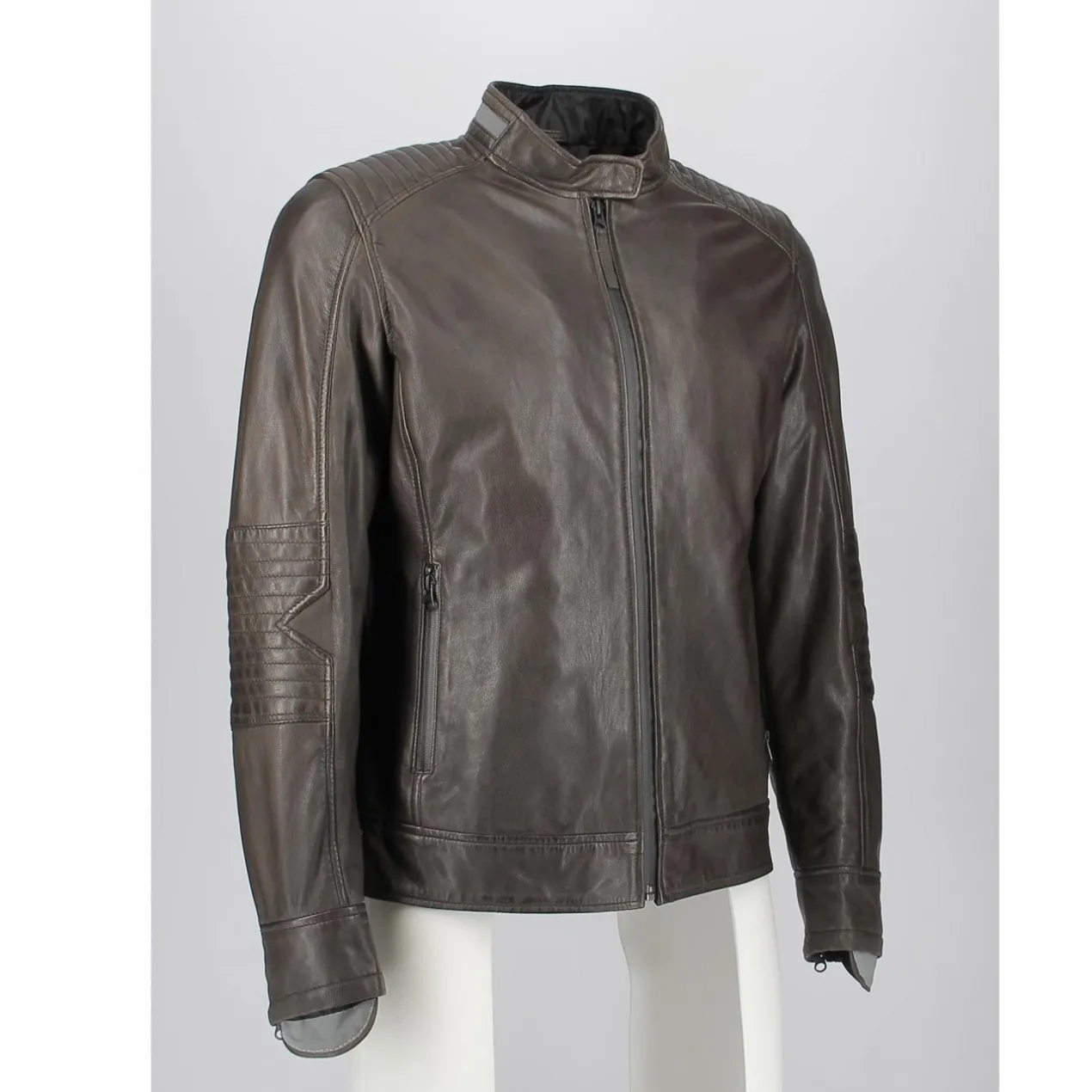 Giacca Donna In Pelle Tucanourbano Pelette Marrone