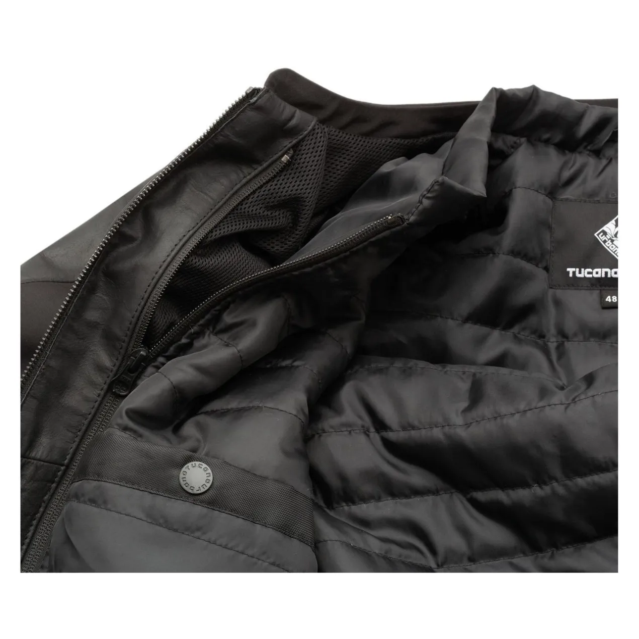Giacca Donna In Pelle Tucano Urbano Vittoria Nero