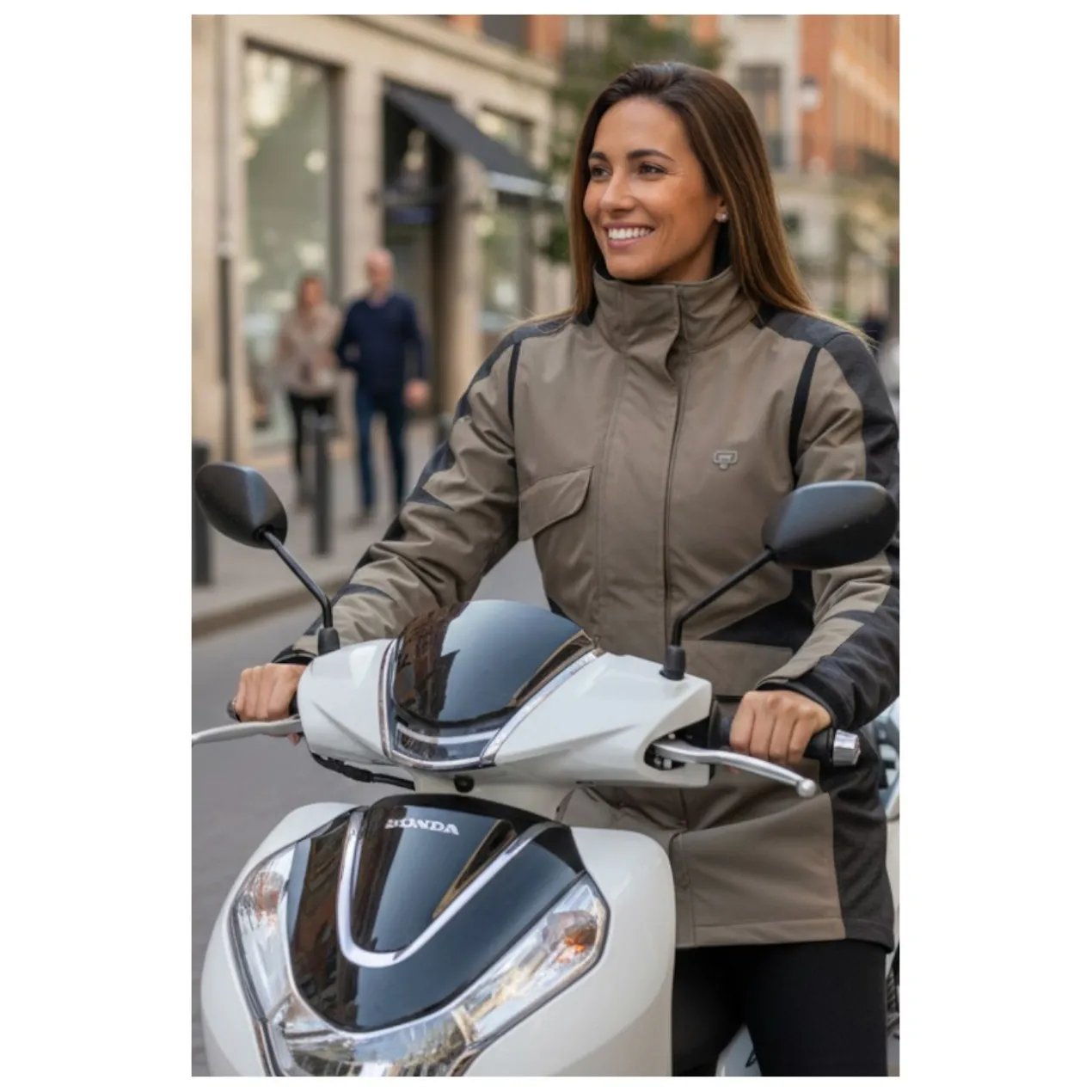 Giacca 7/8 Donna Tecnica Axo Mod York Beige Fant