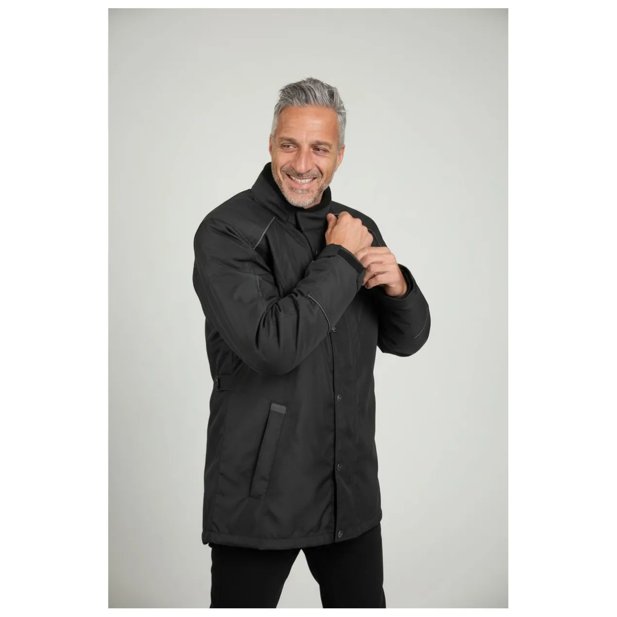 Giacca 3/4 Held Sidney Impermeabile Tecnica Nero