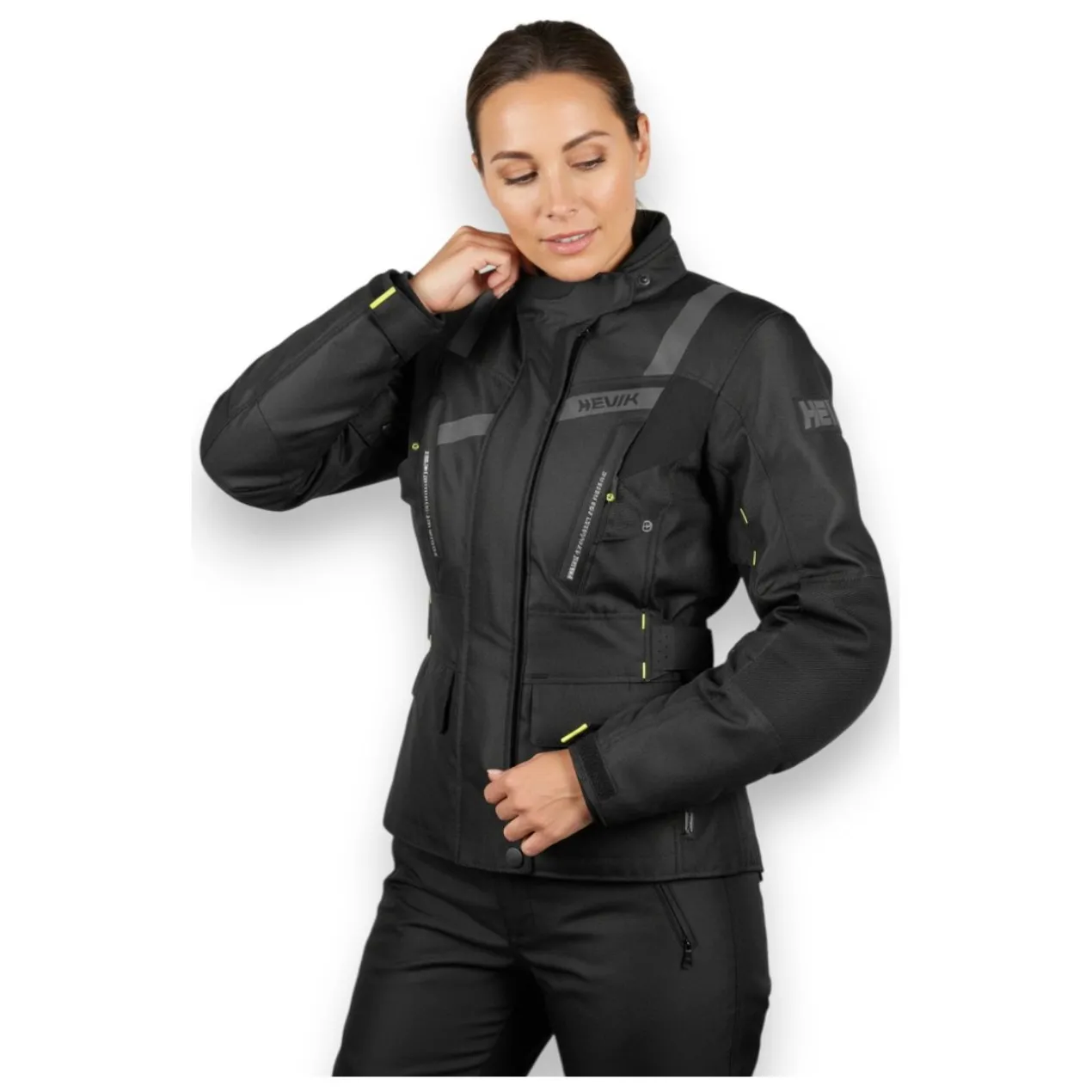 Giacca Hevik Stelvio Lady Con Protezioni Nero