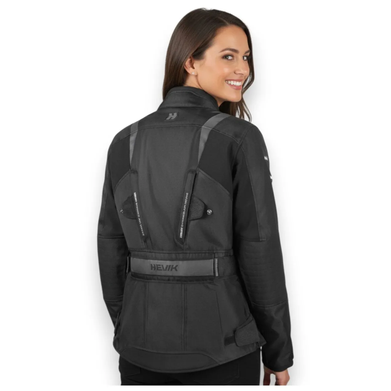 Giacca Hevik Stelvio Lady Con Protezioni Nero