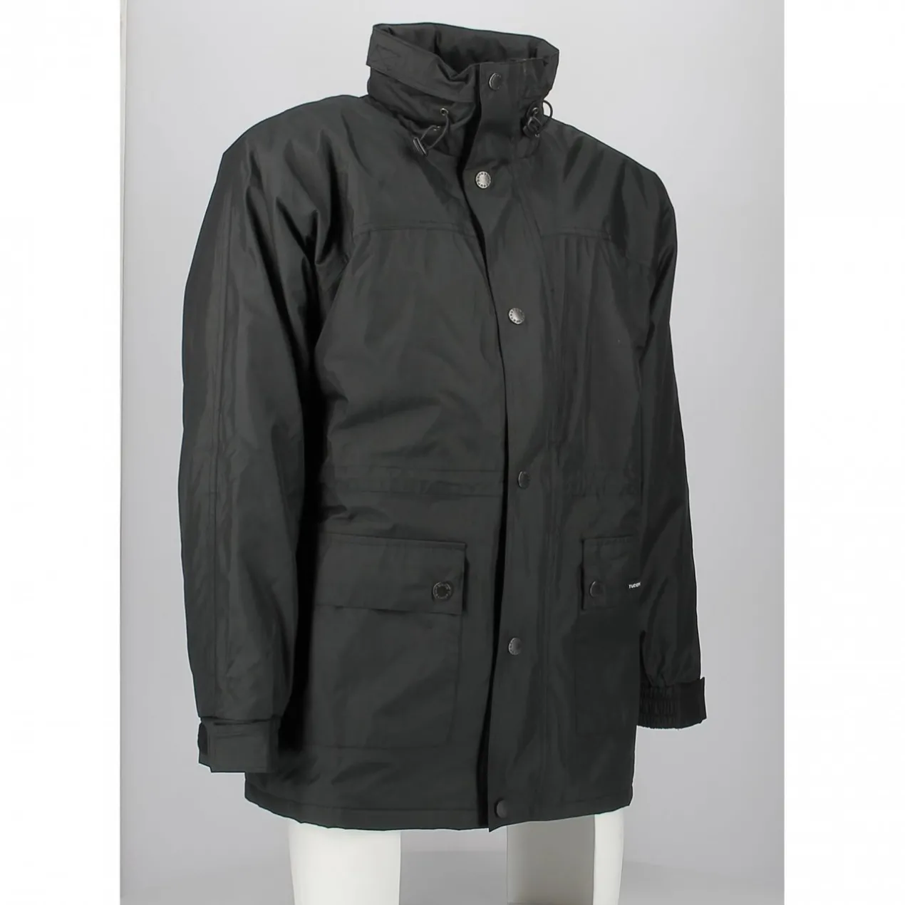 Giacca Impermeabile Tucanourbano 538 Diluvio Imbottita Nero
