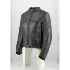 Giacca In Pelle Morbida Msk Bubu Lady Nero