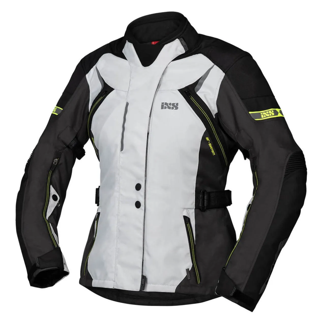 Giacca Ixs Tour Liz St Donna Grigio Nero Giallo