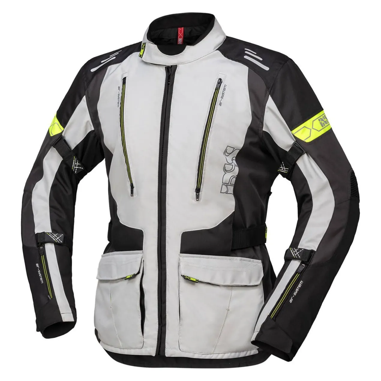 Giacca Ixs Tour Lorin St Grigio Nero Giallo F