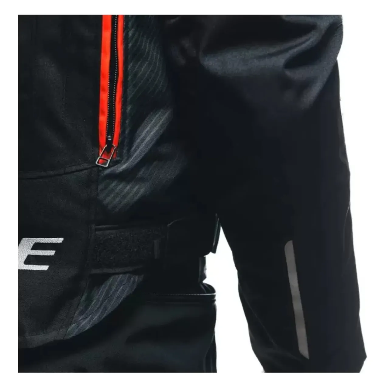 Giacca Moto Dainese Avro 5 Tex Jacket Black/red-fluo/white