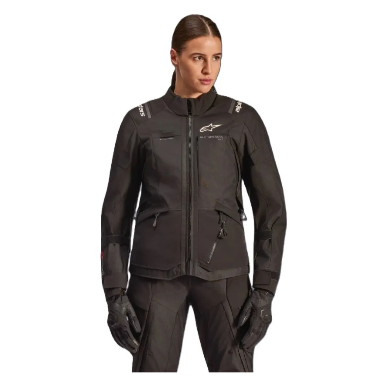 Giacca Moto Donna Alpinestars Stella Andes V4 Drystar Jacket Black