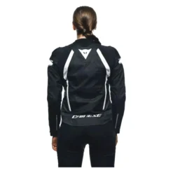 Giacca Moto In Tessuto Donna Dainese Avro 5 Tex Black/white/black