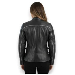 Giacca Pelle Donna Jofama Mod. Vis A Vis Nero