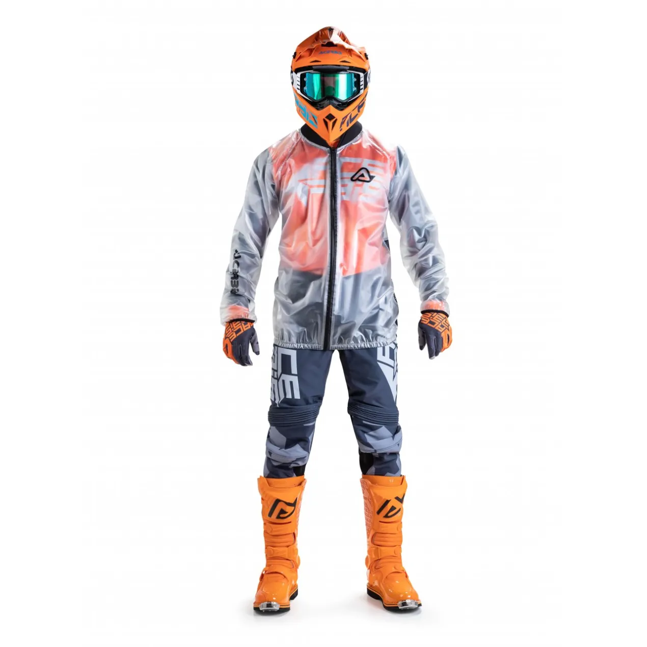 Giacca Rain Pro Trasparente 3.0 Acerbis Trasparente