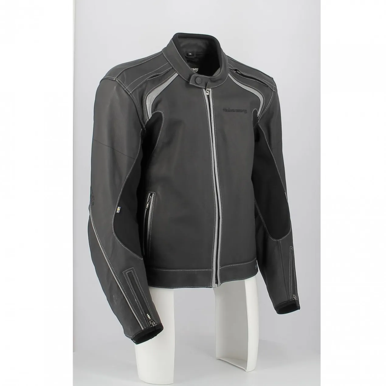Giacca Tecnica In Pelle Jofama Chinook Nero Fant