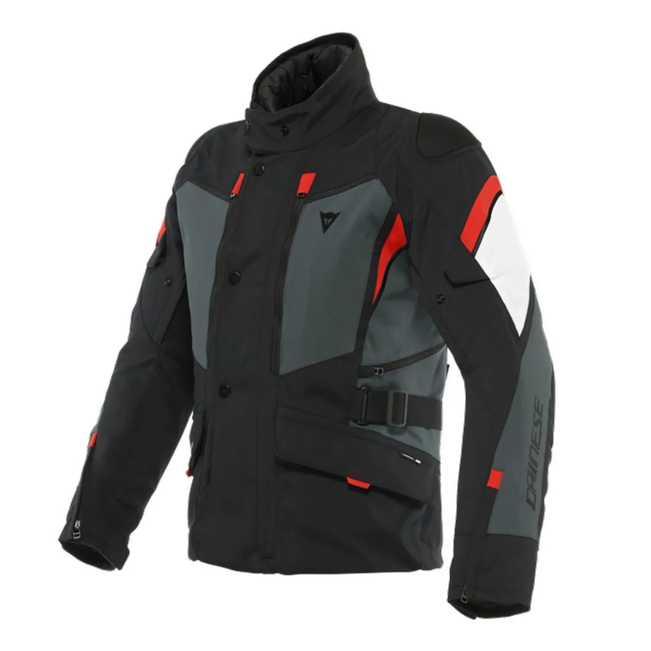 Giacca Touring Dainese Carve Master 3 Gore-tex Black/ebony/lava-red