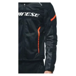 Giacca Traforata Dainese Air Frame 3 Tex 2026 Black/black/red-fluo