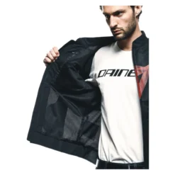 Giacca Traforata Dainese Herosphere Diamond Black/red