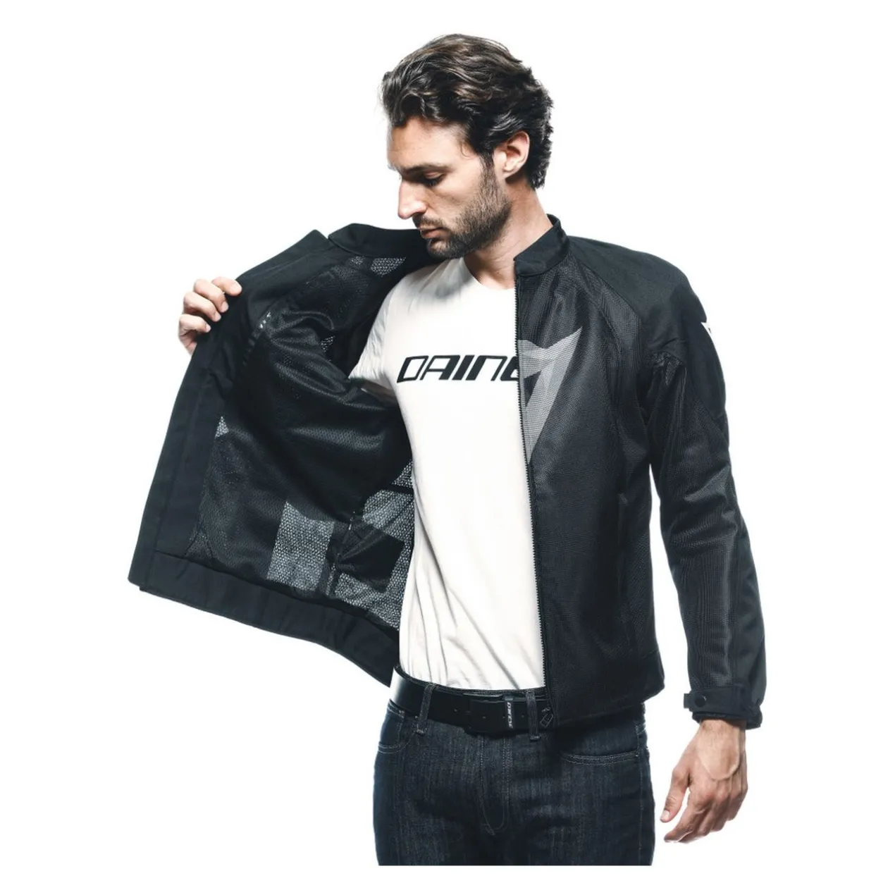 Giacca Traforata Dainese Herosphere Diamond Black/white