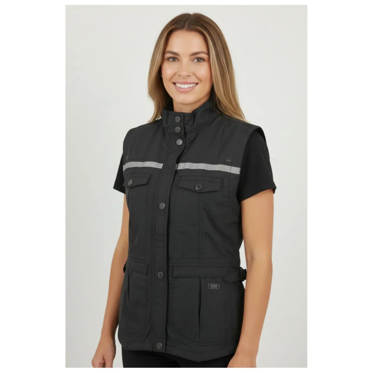 Gilet Donna Estivo Sfiancato Ixs Dalia Nero