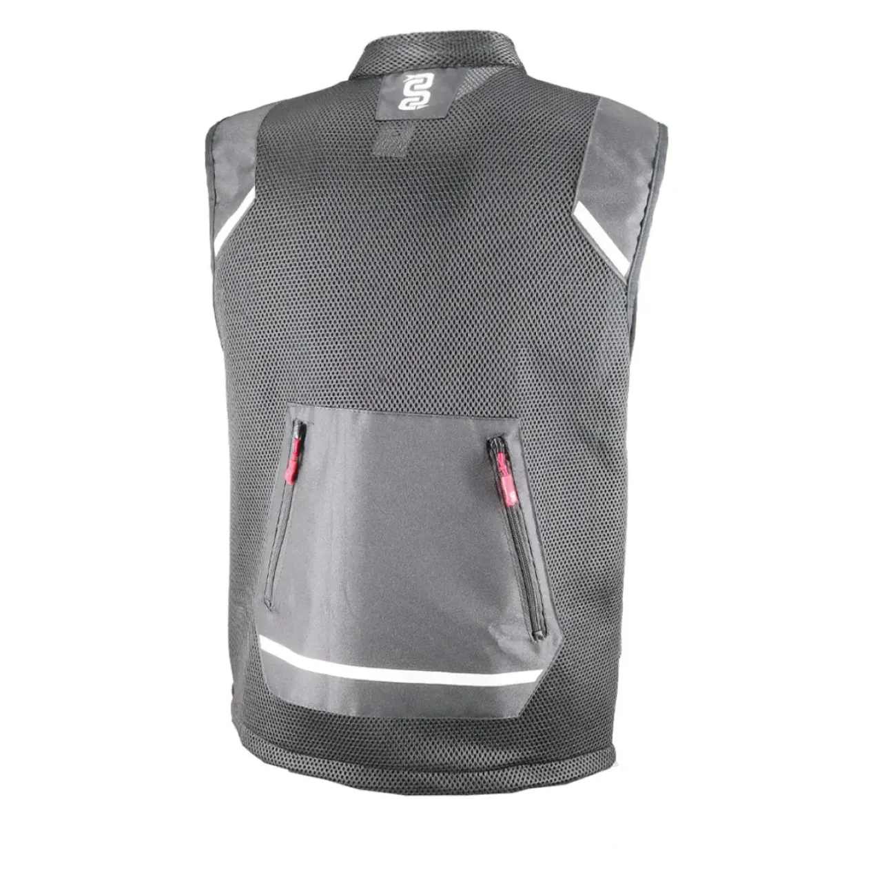 Gilet Multitasche Traforato Oj Gilet Penta. Nero