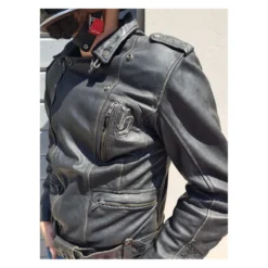 Giubbino In Pelle Custom Held Hot Road Nero