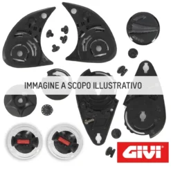 Givi Coppia Meccanismi Visiera