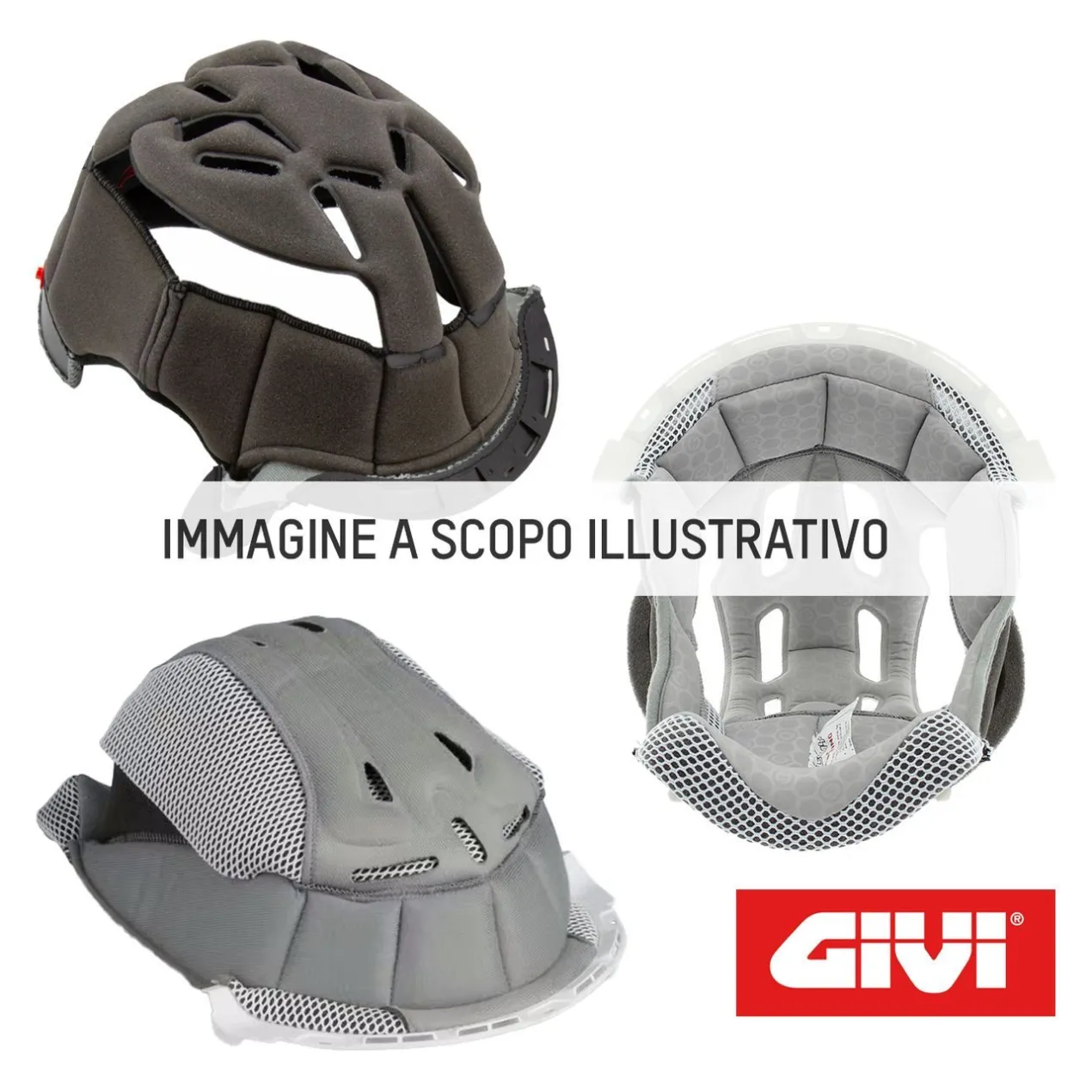 Givi Cuffia Taglia 59 L New X08 Cod. Z863b59r Nd