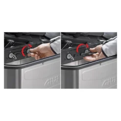 Givi Dlmk36apack2 Coppia Di Valigie Laterale Trekker Dolomiti Alluminio