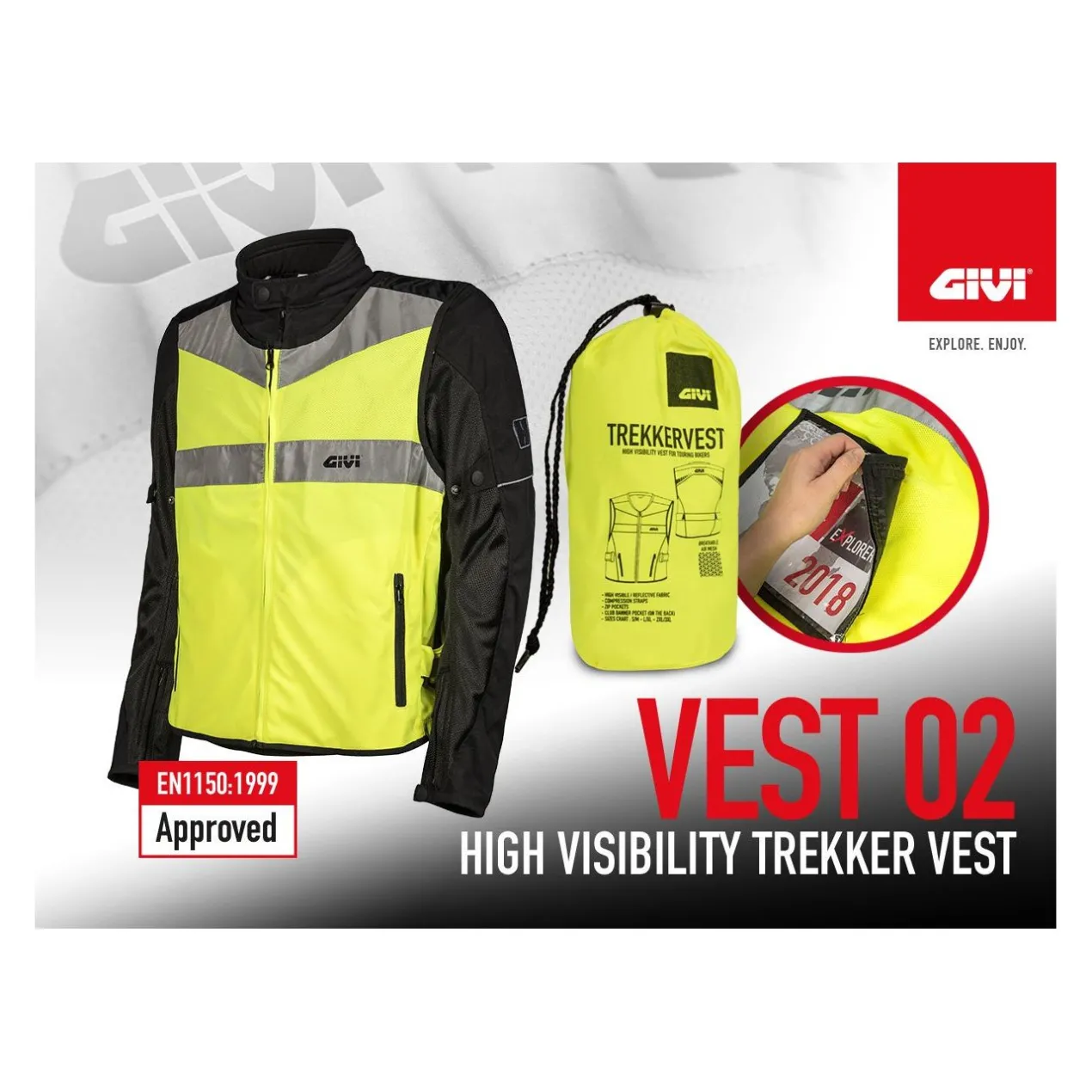 Givi Gilet Ad Alta Visibilita' Cod. Vest02-2xl/3xl