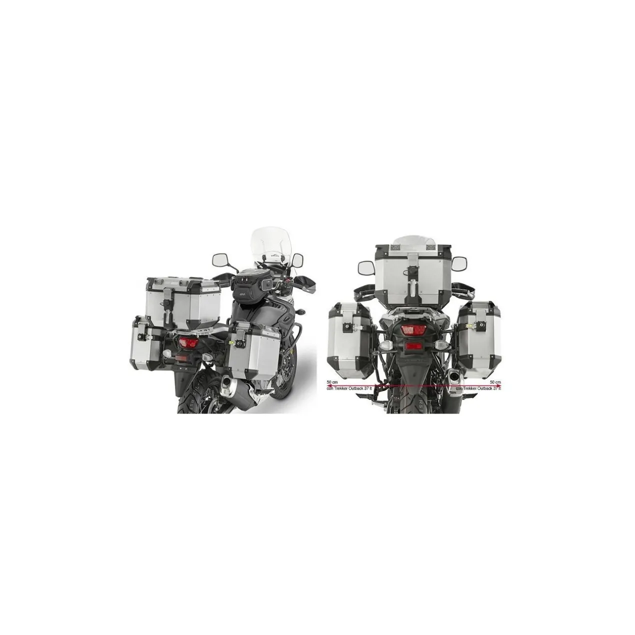 Givi Pl3112cam Portav.lat.suzuki Dl650 Vstrom (2017) Per Outback