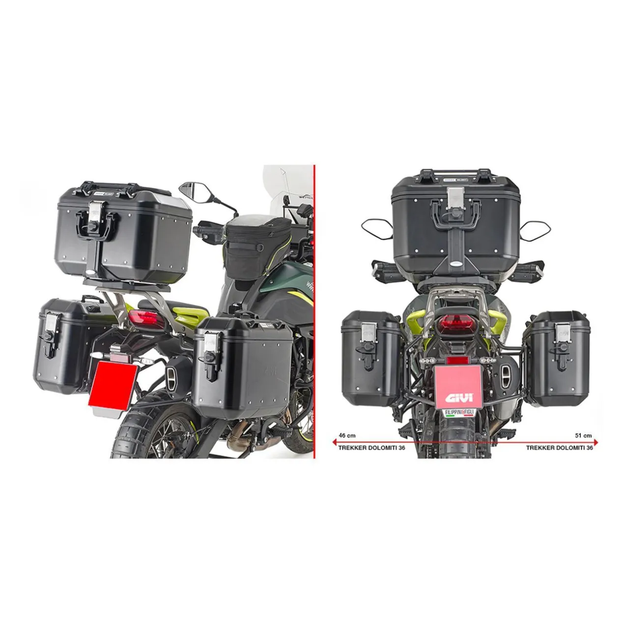 Givi Pl8717 - Portav. Later. Benelli Trk 702 (2023)