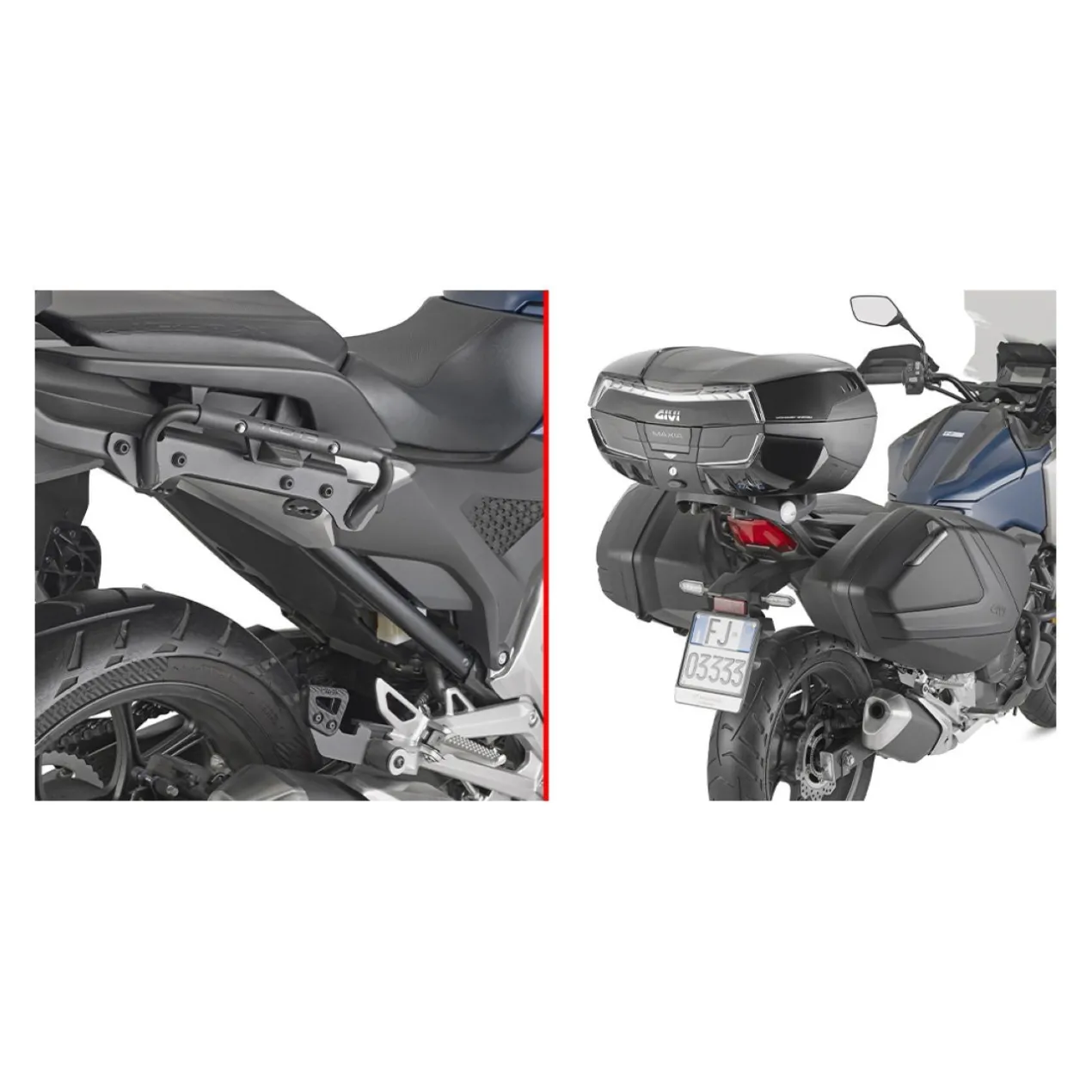 Givi Px1192 Portavaligie lat. Monokey Tech Honda Nc750x (21-24)