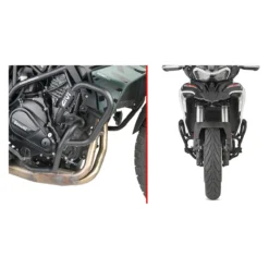 Givi Tn8717 - Paramotore Specifico Nero Benelli Trk 70