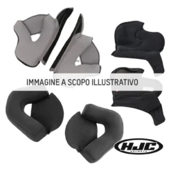 Guanciali Hjc Per Rpha Max Evo - (xs/m) 40mm Red