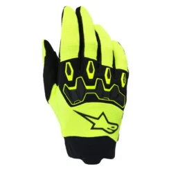 Guanti Alpinestars Full Bore V2 Yellow Fluo Black