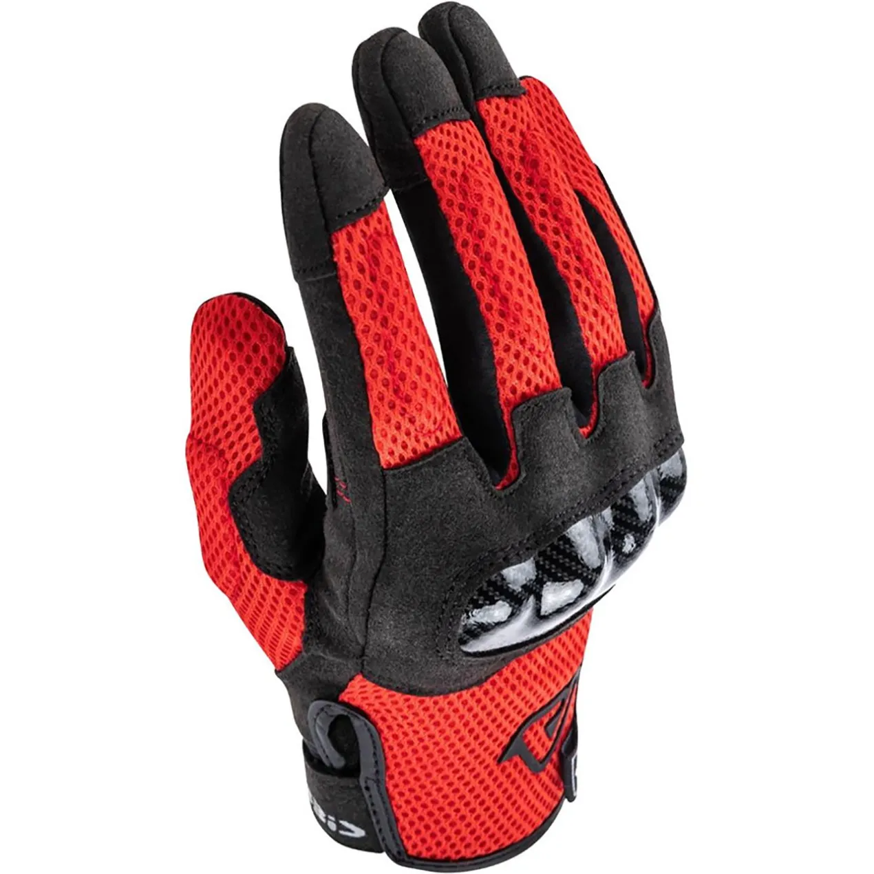 Guanti Ce Con Protezioni Ramsey My Vented Acerbis Rosso