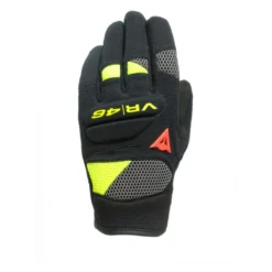 Guanti Dainese Corti Vr46 Curb Black/anthracite/flu