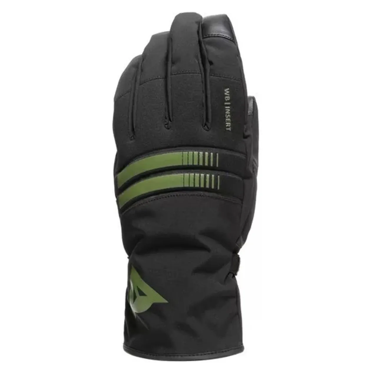 Guanti D-dry Dainese Plaza 3 Black/bronze-green
