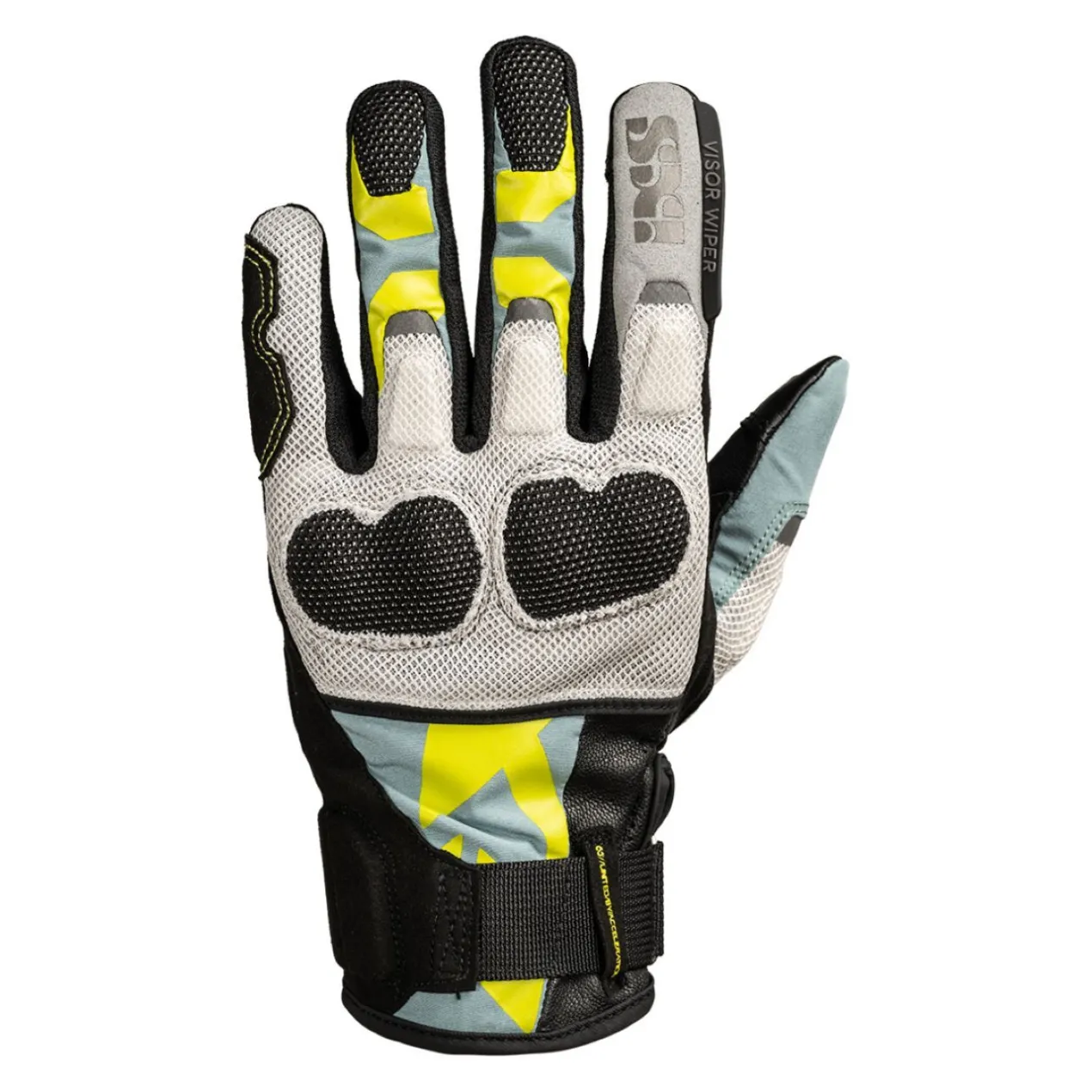 Guanti Donna Ixs Venture-air 1.0 Nero-blu-grigio-verd