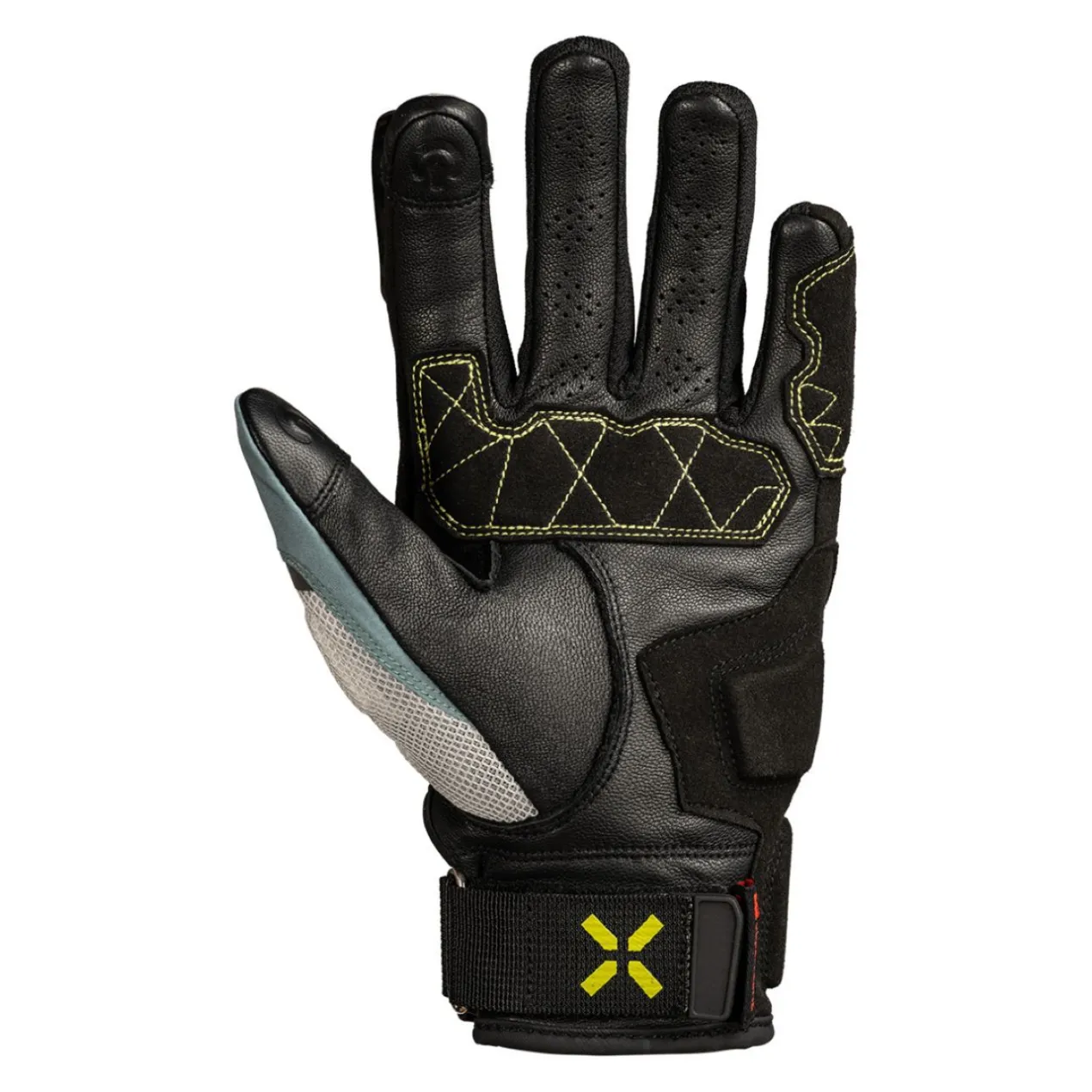 Guanti Donna Ixs Venture-air 1.0 Nero-blu-grigio-verd