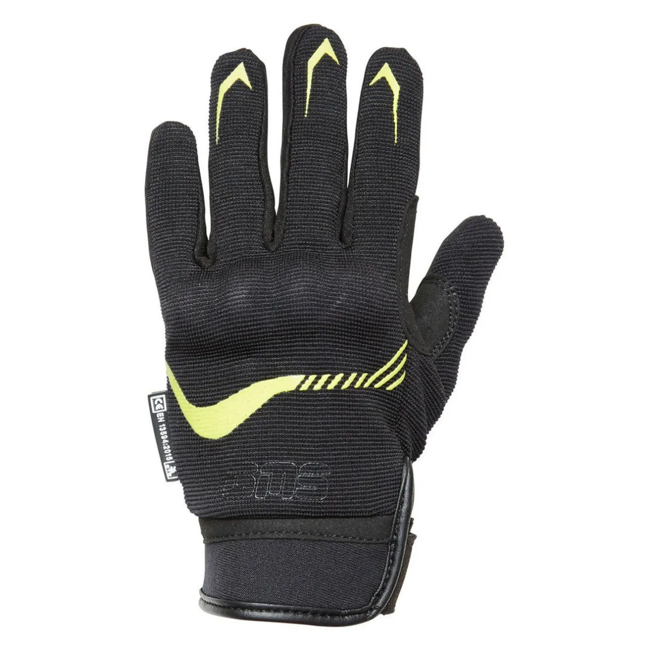 Guanti Gms Jet-city Bambino Nero-giallo Fluo